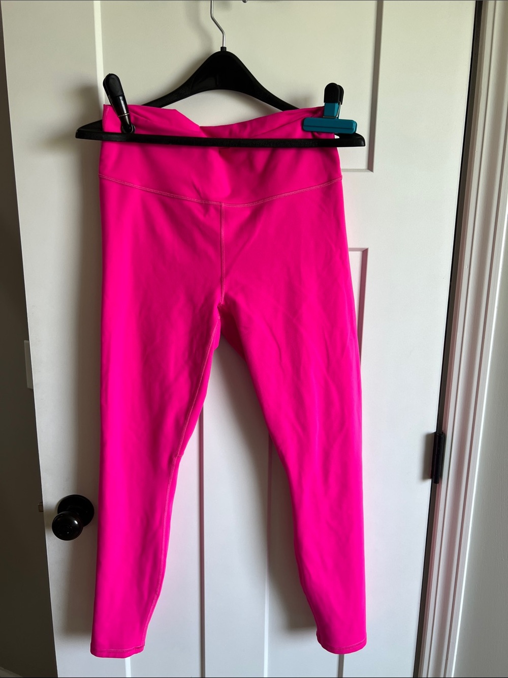 Fabletics PowerHold Hot Pink Women's High-Rise Leggings